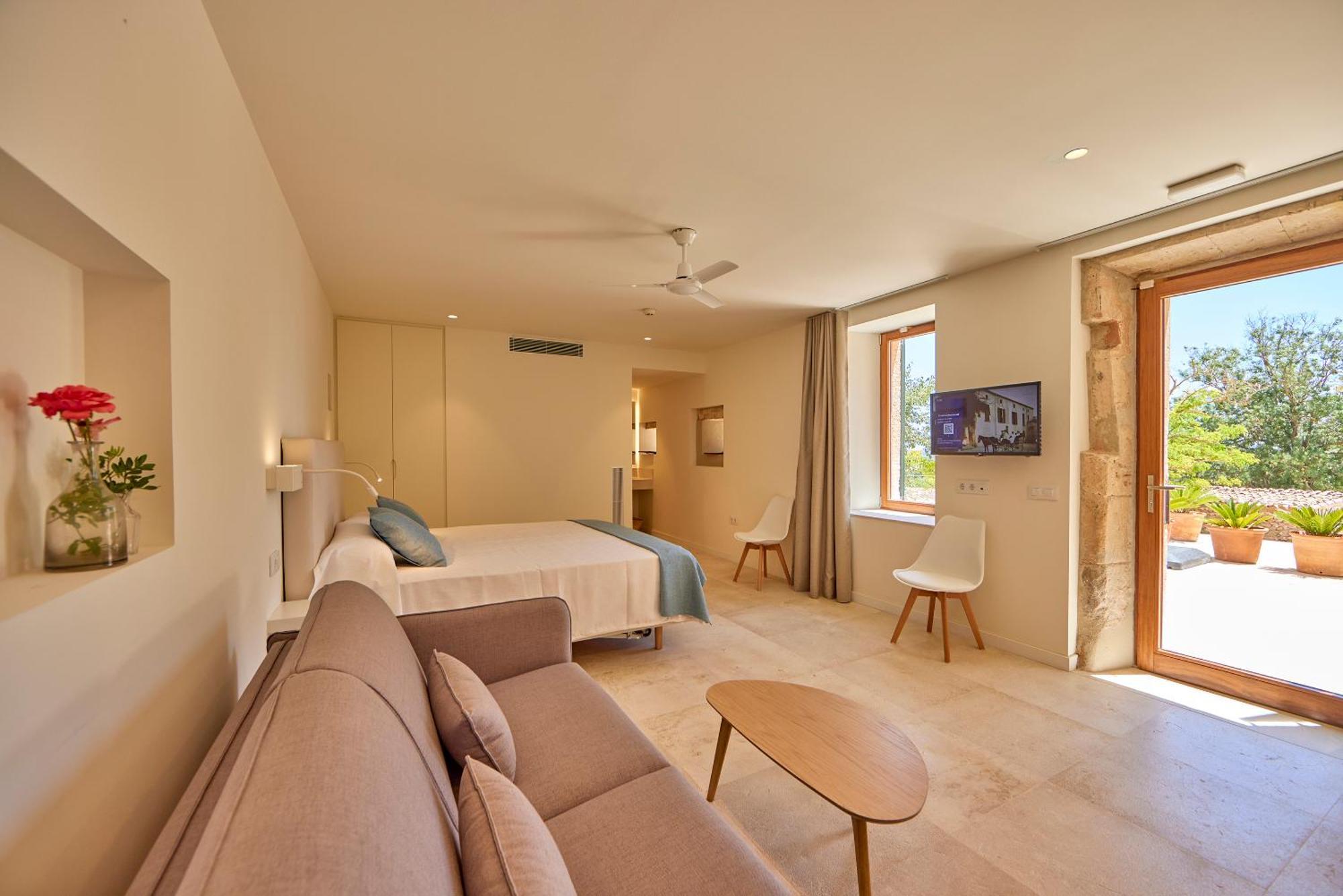 Finca Son Cladera Sa Pobla Habitación foto